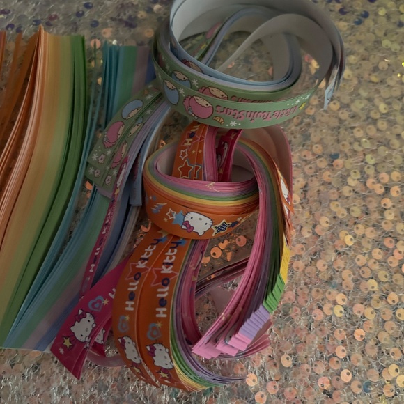 FREE SHIPPING Pastel/Sanrio Star Origami Kit - Picture 2 of 5